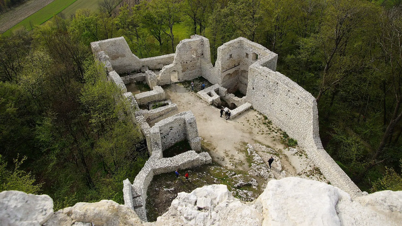 Ruiny zamku Pilcza w Smoleniu