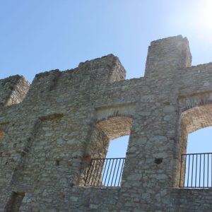 Zamek w Rabsztynie na wiosnę – zwiedzanie.